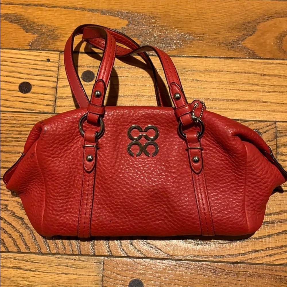 Small Red Coach Purse